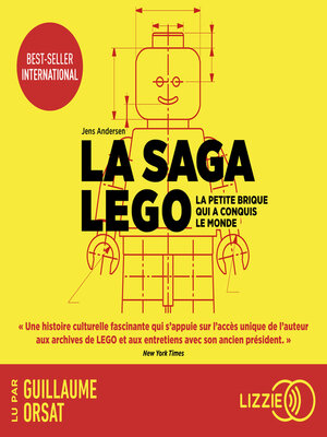cover image of La saga Lego